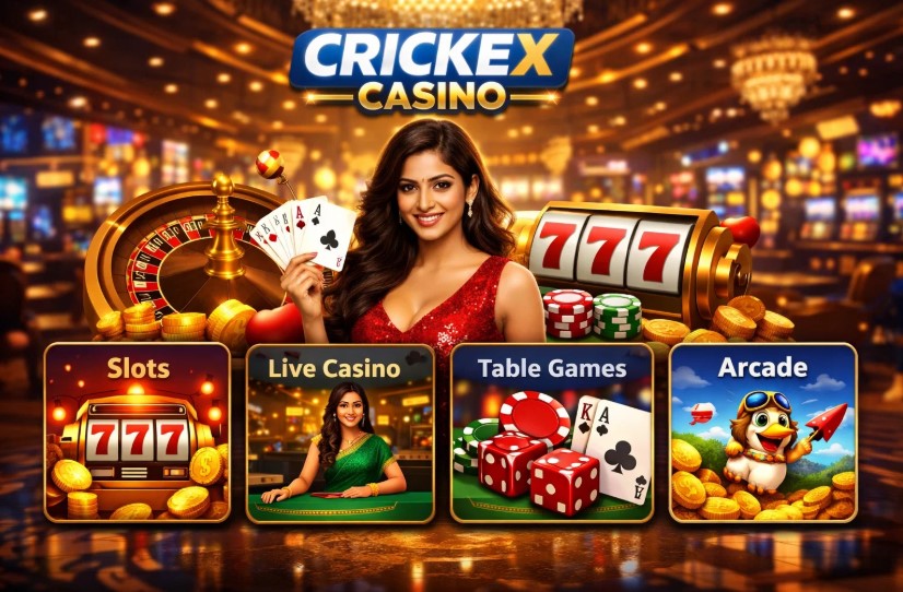 Crickex game lobby interface for players in Bangladesh